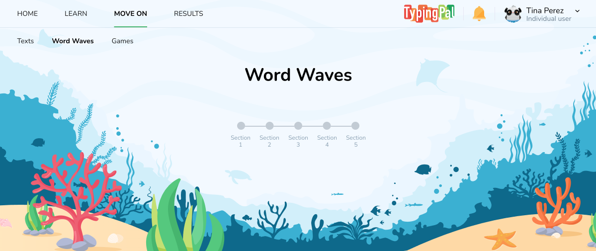 Accessing Word Waves in the student interface