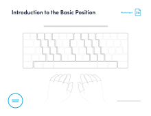 **Worksheet no. 3a** (Inverted L-shaped **Enter** key for macOS and Windows)