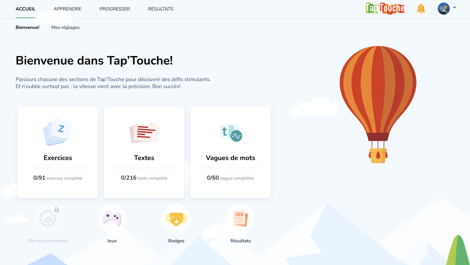 Pavés d’activités suggérées