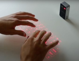 Clavier optique. Source : youtube.com/c/MSTechCentral