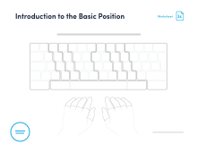 **Worksheet no. 3c** (Inverted L-shaped Enter key for ChromeOS)